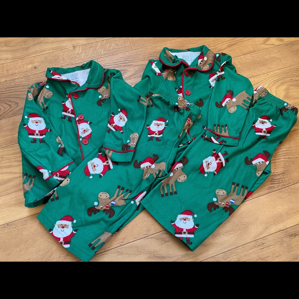 Twin Christmas Pajama Set